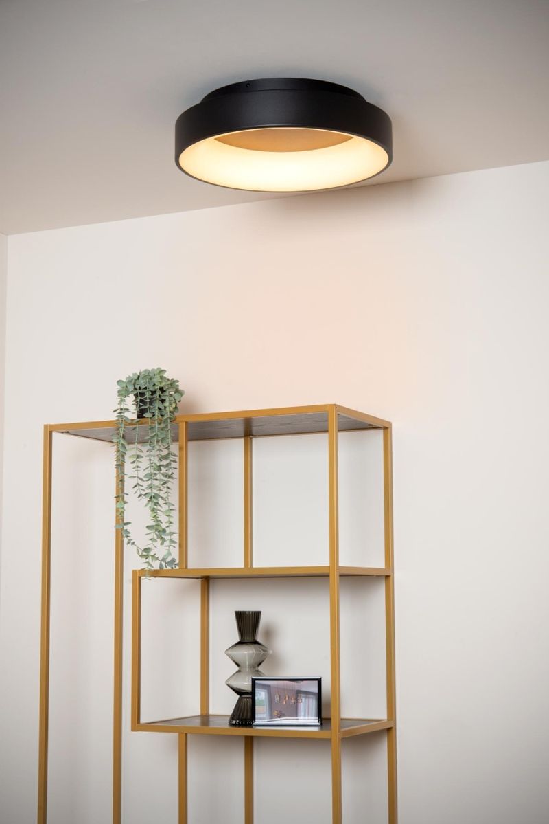 Lucide MIRAGE - Zapustené stropné svietidlo - Ø 45 cm - LED Dim. - 1x27W 2700K - Čierna